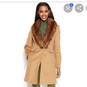 💰$$SOLD$$💰Ivanka Trump Women's Faux-Fur-Collar